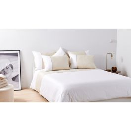 Dekbedovertrek Passion Home Linen Suite 300tc - Beige