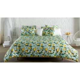 Dekbedovertrek Passion Home Linen Lemons - Satin Blue