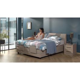 Boxspringset SwissSleep Elektro Sandy XL - Matras Sleepy Original