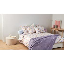 Dekbedovertrek Passion Home Linen Ice Cream - White