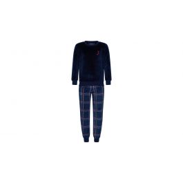 Pyjama Jongens Pastunette Ruiten Broek - Dark Blue