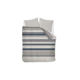 Dekbedovertrek Rivièra Maison Rattan Stripes - Blauw Grijs 