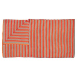 Plaid Pip Studio Bonsoir Stripe Throw - Orange