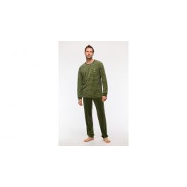 Pyjama Heren Woody Golfjes - Groen