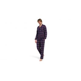 Pyjama Heren Pasha Ruitdessin - Dark Red