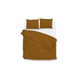 Dekbedovertrek ZoHome Satinado - Cognac Brown