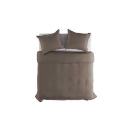 Dekbedovertrek Yellow Percale - Pine Taupe