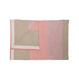 Bedsprei Pip Studio Blockstripe Throw - Pastel