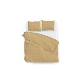 Dekbedovertrek ZoHome Lino - Ochre Yellow