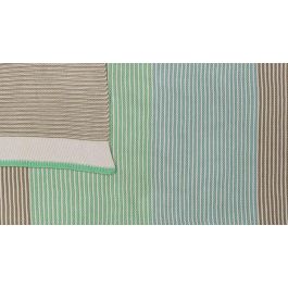 Bedsprei Pip Studio Blockstripe Throw - Lichtgroen