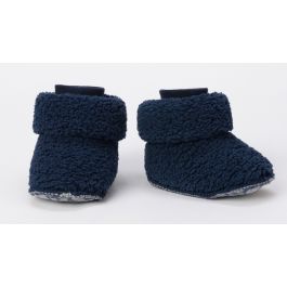 Pantoffels Woody Teddy - Donkerblauw