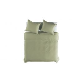 Dekbedovertrek Yellow Percale - Silent Green