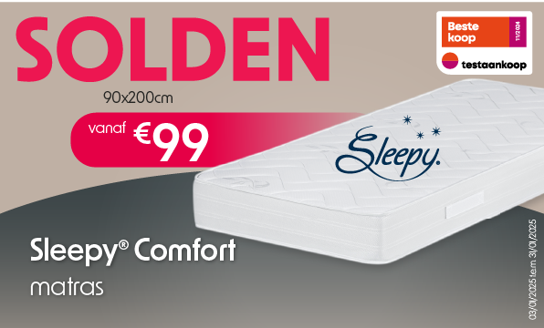 Sleepy comfort matras