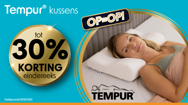 Tempur 30% kussens